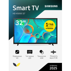 Телевизор Samsung UE32H5000FUXRU черный