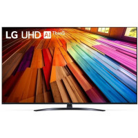 Телевизор LG 55UT81006LA.ARUB черный