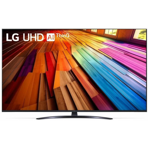 Телевизор LG 55UT81006LA.ARUB черный