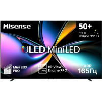 Телевизор Hisense 100U7Q PRO QLED черный