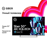Телевизор Sber SDX-50UQ5231 темно-серый