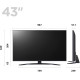 Телевизор LG 43UR81006LJ.ARUB
