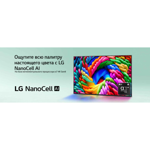 Телевизор LG 65NANO90A6B.ARUG