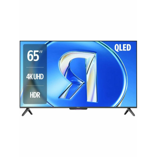 Телевизор ЯНДЕКС ТВ 65 Станция Бейсик QLED с Алисой YNDX-00081 черный