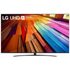 Телевизор LG 75UT81006LA.ARUB черный