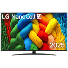 Телевизор LG 65NANO81A6A.ARUG черный