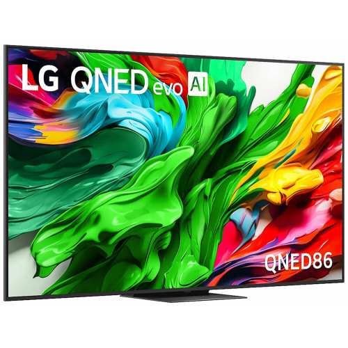 Телевизор LG 100QNED86A6.ARUG черный титан