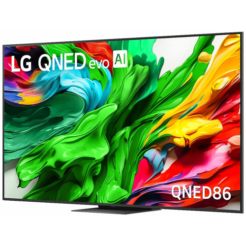 Телевизор LG 100QNED86A6.ARUG черный титан
