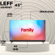  Телевизор LEFF 43U580T черный 
