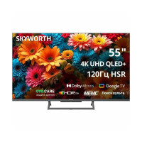 Телевизор Skyworth 55Q67H черный/черный