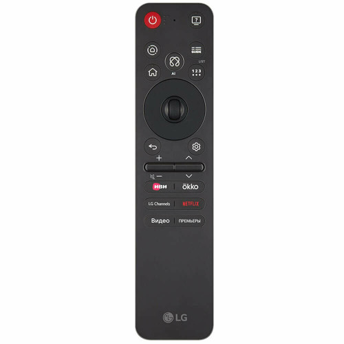 Телевизор LG 86QNED70A6A.ARUG черный