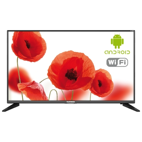 Телевизор Telefunken TF-LED40S63T2S черный