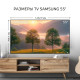 Телевизор Samsung QE55Q70DAUXRU черный