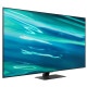 Телевизор SAMSUNG QE75Q80AAUXCE темно-серебристый