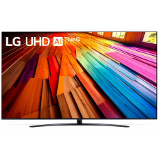 Телевизор LG 86UT81006LA.ARUB черный