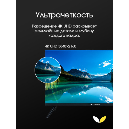 Телевизор Topdevice TDTV65ES13U_BK