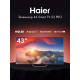 Телевизор Haier 43 HQLED S2 Pro черный