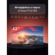 Телевизор Haier 43 HQLED S2 Pro черный
