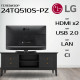 Телевизор LG 24TQ510S-PZ.ARUZ черный