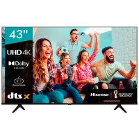 Телевизор Hisense 43A6BG Smart TV черный
