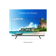 Телевизор HARPER 43F721TS черный