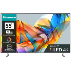 Телевизор Hisense 55U6KQ темно-серый