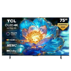 Телевизор TCL 75T7B черный