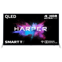 Телевизор Harper 55Q850TS серебристый