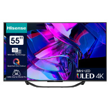 Телевизор Hisense 55U7KQ темно-серый