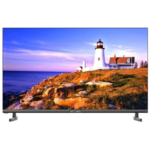 Телевизор ВИТЯЗЬ 43LF0204-T2-FHD безрамочный