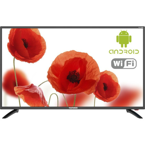 Телевизор Telefunken TF-LED40S82T2S черный