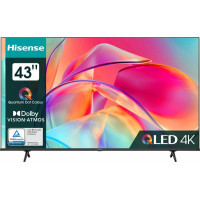 Телевизор Hisense 43E7KQ Frameless черный