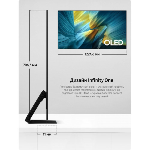 Телевизор SAMSUNG QE55S95FAUXRU