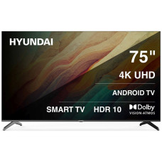 Телевизор Hyundai H-LED75BU7009 черный