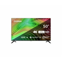 Телевизор Digma DM-LED50UBB40 черный
