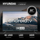 Телевизор Hyundai H-LED50BU7008 черный