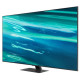Телевизор SAMSUNG QE55Q80AAUXRU темно-серебристый