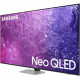 Телевизор Samsung QE75QN90CAUXCE серебристый