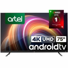 Телевизор ARTEL A75LU6500 тёмно-серый