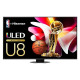 Телевизор Hisense 65U8NQ черный