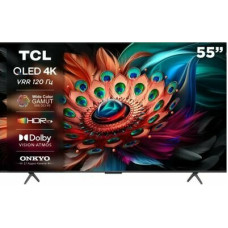 Телевизор TCL 55C655 черный 