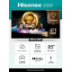 Телевизор Hisense 85U7Q PRO QLED черный