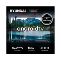 Телевизор Hyundai H-LED50BU7009 черный 