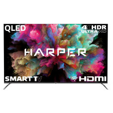 Телевизор Harper 65Q850TS черный