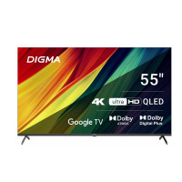 Телевизор Digma DM-LED55UQB31 черный