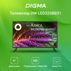 Телевизор Digma DM-LED32SBB31
