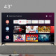 Телевизор VIOMI YMD43ACURUS1 4K Smart (Android)