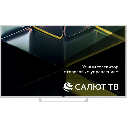Телевизор LEFF 55U691T белый