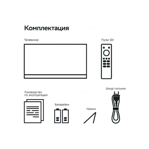 Телевизор Sber SDX 32F3112 черный