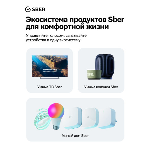  Телевизор Sber SDX 32H3113 черный